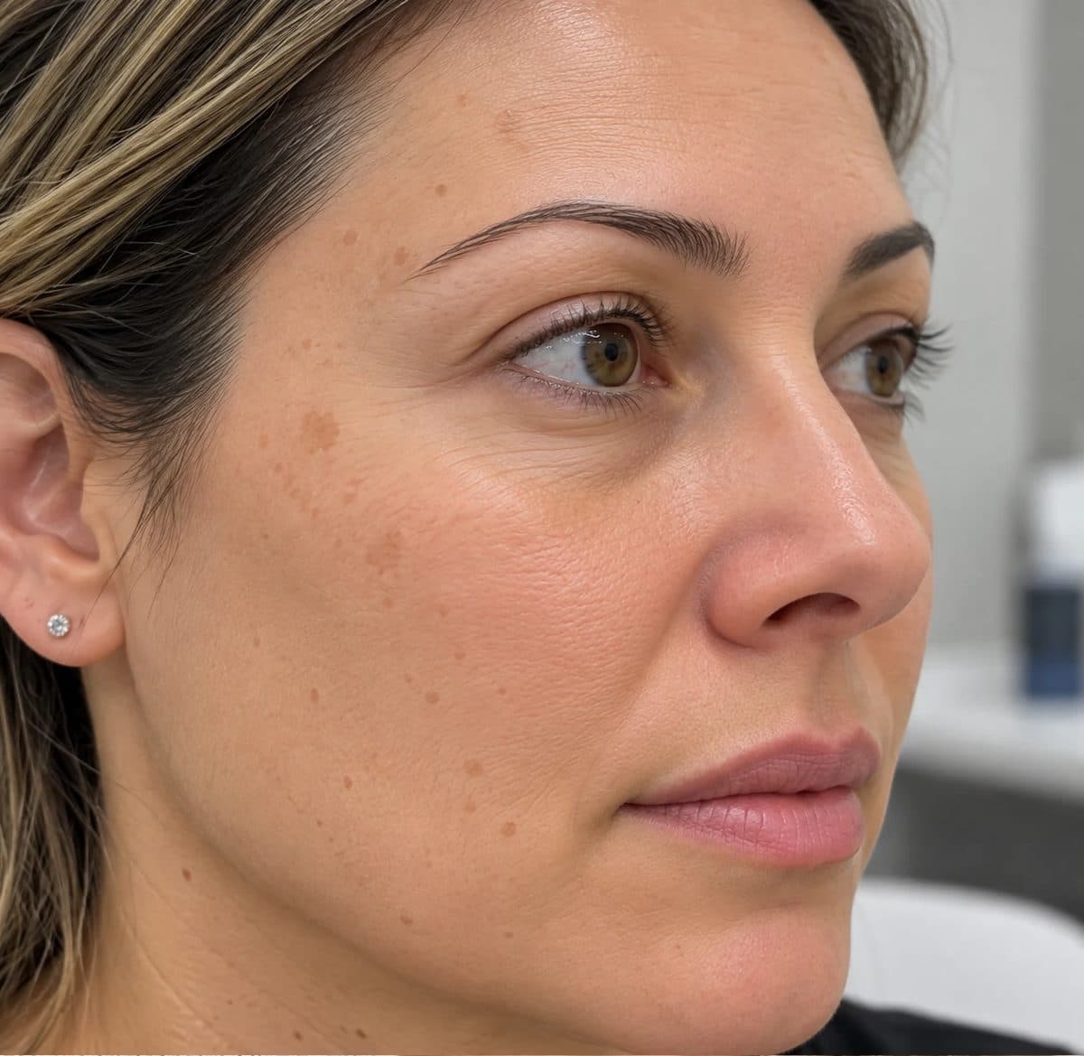 After Freezpen Skin Lesion Removal treatment at Allure Medical Aesthetics